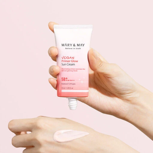 Vegan Primer Glow Sun Cream SPF50+ PA++++ - Image 4