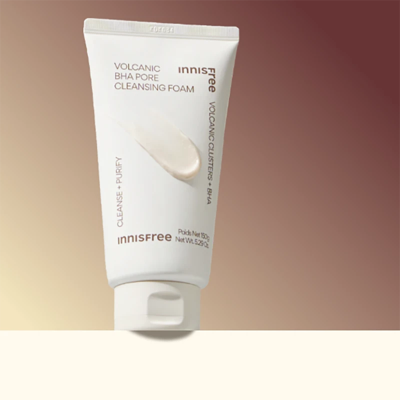 Innisfree Volcanic BHA Pore Cleansing Foam 6 Innisfree Volcanic BHA Pore Cleansing Foam - Image 6