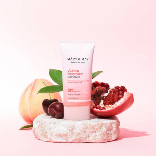 Vegan Primer Glow Sun Cream SPF50+ PA++++ - Image 2