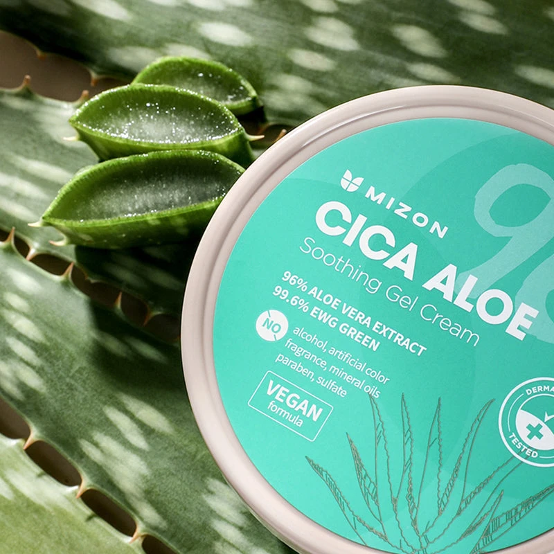 Cica Aloe 96% Soothing Gel Cream 4 Cica Aloe 96% Soothing Gel Cream - Image 4