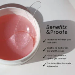 Bulgarian Rose Hydrogel Eye Patch -Cosrx Shop eye patch 3000x b2d12daa 7dd0 40a3 b4a1 f278f7b4356b