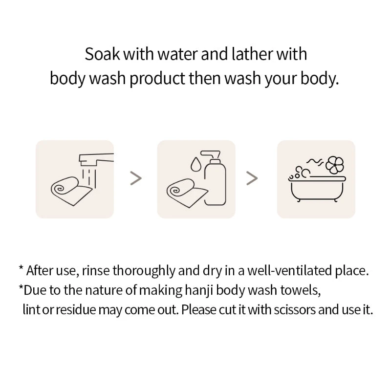 Hanji Body Wash Towel 5 Hanji Body Wash Towel - Image 5