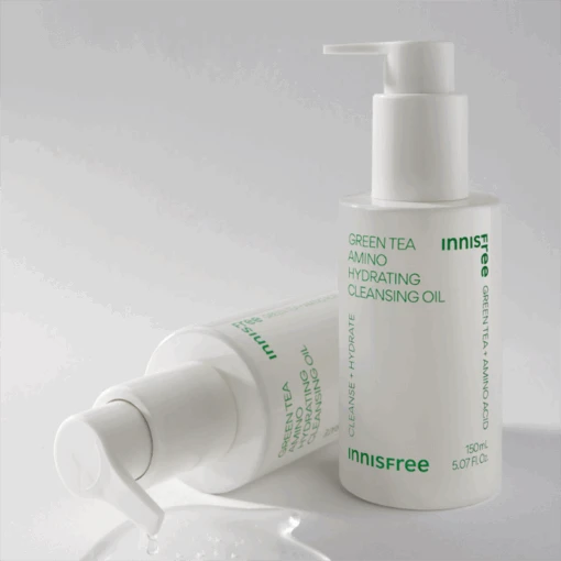 Innisfree Green Tea Amino Hydrating Cleansing Oil - Image 4