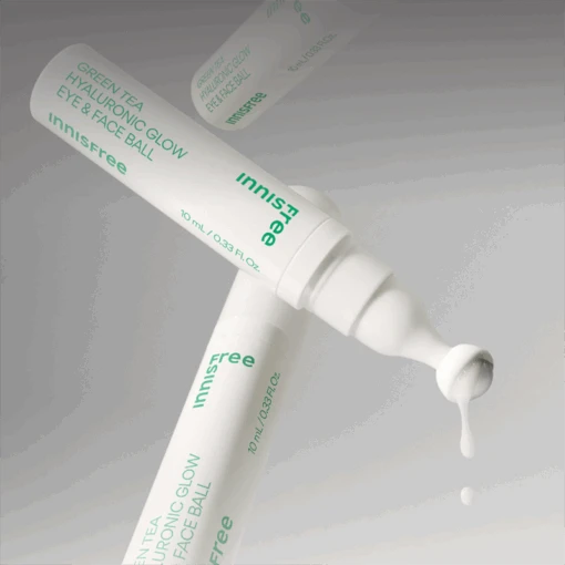 Innisfree Green Tea Hyaluronic Glow Eye & Face Ball - Image 4