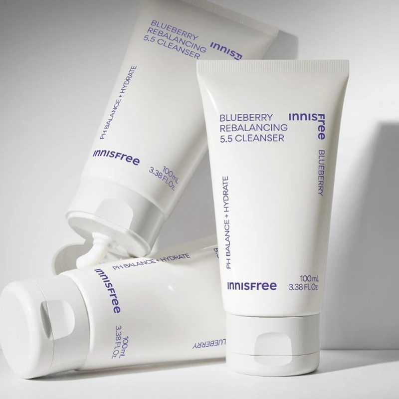 Innisfree Blueberry Rebalancing 5.5 Cleanser 4 Innisfree Blueberry Rebalancing 5.5 Cleanser - Image 4