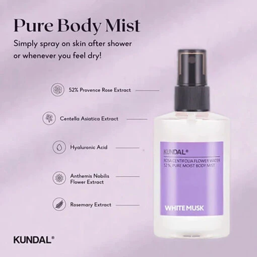 Rosa Centifolia Flower Water Pure Moist Body Mist - Image 6