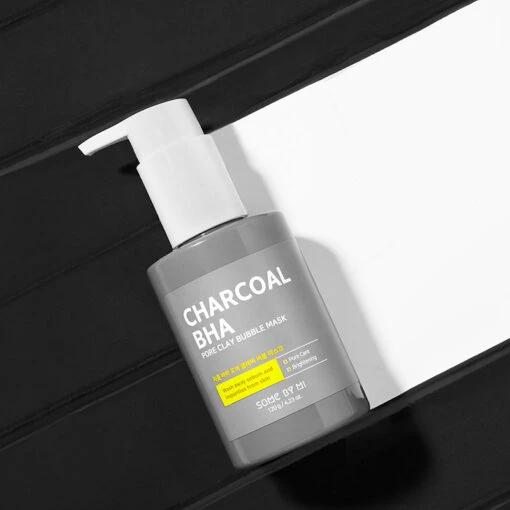 Charcoal BHA Pore Clay Bubble Mask - Image 2