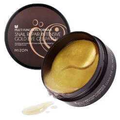 Snail Repair Intensive Gold Eye Gel Patch 10 Snail Repair Intensive Gold Eye Gel Patch -Cosrx Shop mizonsnailrepairintensivegoldeyegelpatch Korean skincare Korean Beauty Netherlands 2 43e09ae1 1357 440c ad42 e07da65d0567