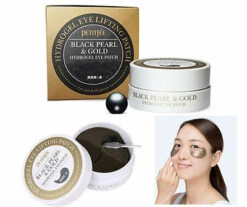 Black Pearl & Gold Hydrogel Eye Patch -Cosrx Shop s l400