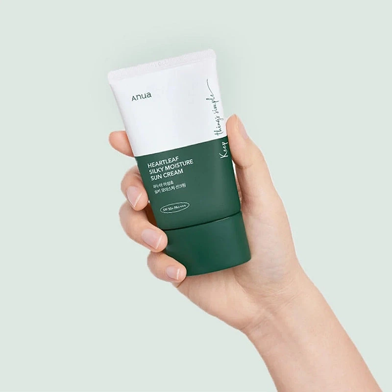 Heartleaf Silky Moisture Sun Cream 2 Heartleaf Silky Moisture Sun Cream - Image 2