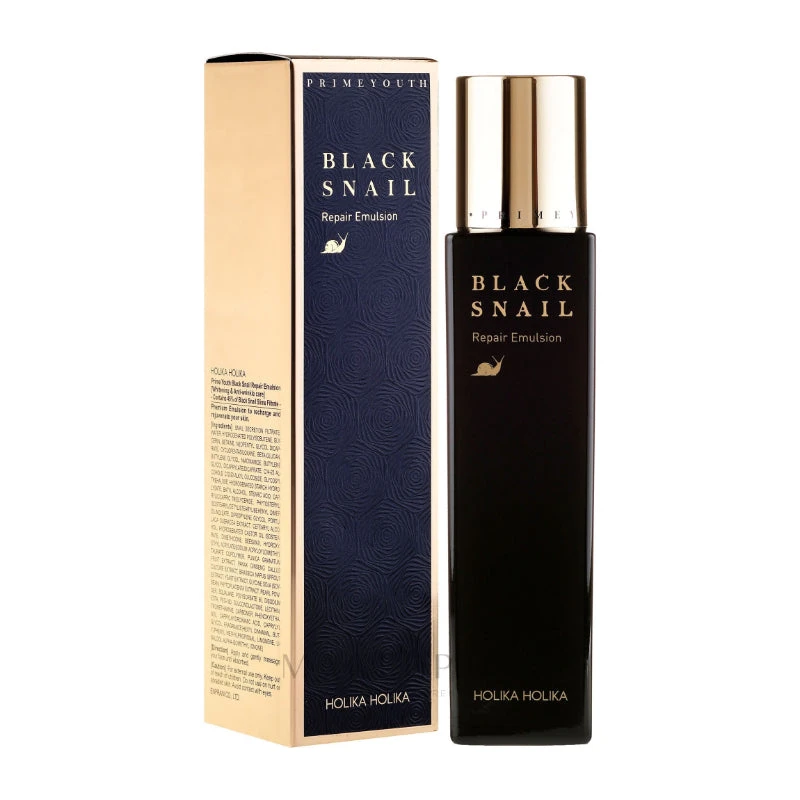 Holika Holika Prime Youth Black Snail Repair Emulsion 2 Holika Holika Prime Youth Black Snail Repair Emulsion - Image 2